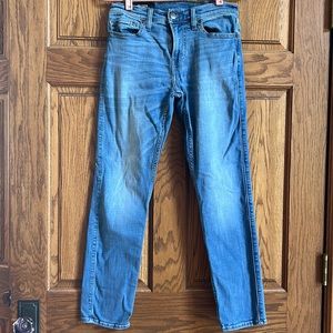 Hollister 29 x 30 men’s skinny light wash stretch jeans